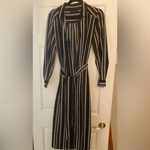 Dynamite multicoloured collar shirt dress